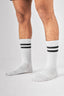 Long Socks Pack of 3 - Two Line - The Basic Look