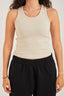Ribbed Thick Strap Basic Top - The Basic Look