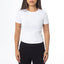 Ribbed Fitted Half Sleeve Top