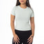 Ribbed Fitted Half Sleeve Top