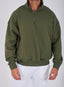 Zipper Neck oversized Sweater - The Basic Look