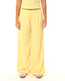 Wide Leg Textured Pants