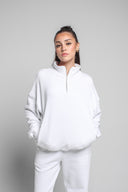 Oversized Zipper Neck Milton™ Sweater