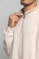 Oversized Zipper Neck Milton™ Sweater