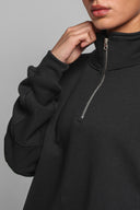 Oversized Zipper Neck Milton™ Sweater