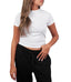 Microfiber Fitted Half Sleeve Top