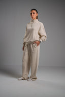 Oversized Zipper Neck Milton™ Sweater