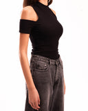 Off Shoulder Neck Top