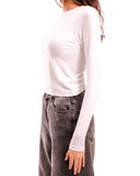 Microfiber Fitted Long Sleeve Top