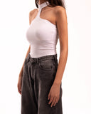 Extended Neck Top