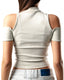Off Shoulder Neck Top