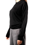 Knitted Polo Sweatshirt