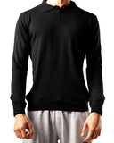 Knitted Polo Sweatshirt