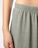 Wide Leg Textured Pants