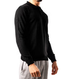 Knitted Polo Sweatshirt