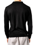 Knitted Polo Sweatshirt