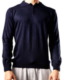 Knitted Polo Sweatshirt