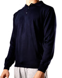 Knitted Polo Sweatshirt