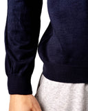 Knitted Polo Sweatshirt