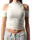 Off Shoulder Neck Top