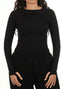 Long Sleeve Top - Women - The Basic Look