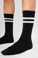 Long Socks Pack of 3 - Two Line - The Basic Look