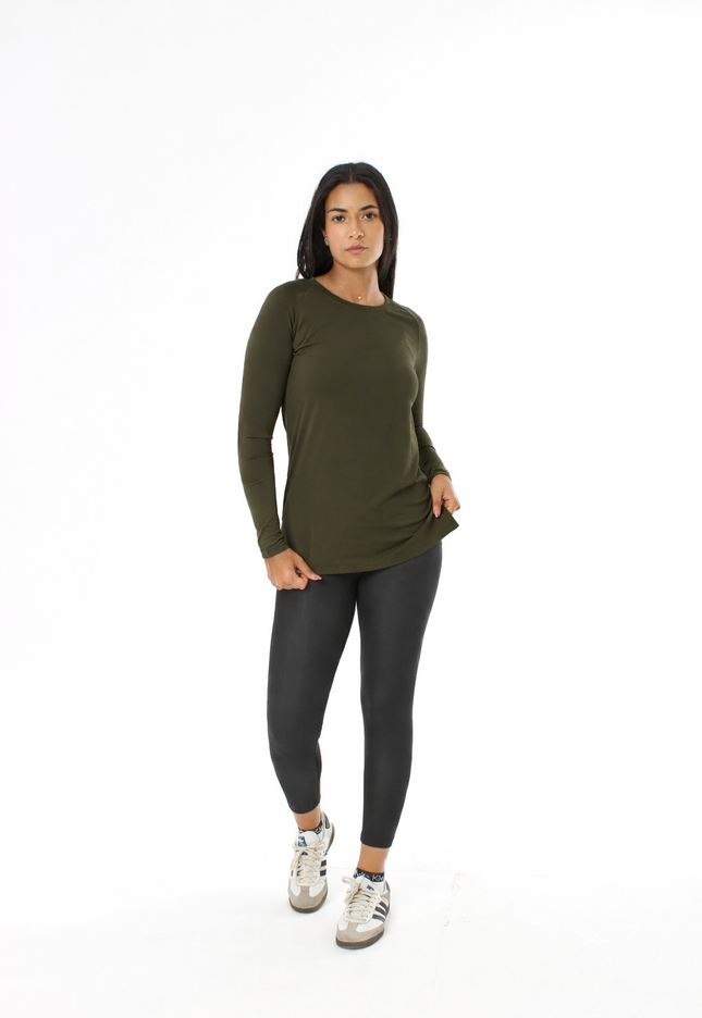 Long Sleeve Extended ComfortFlex™ T-shirt