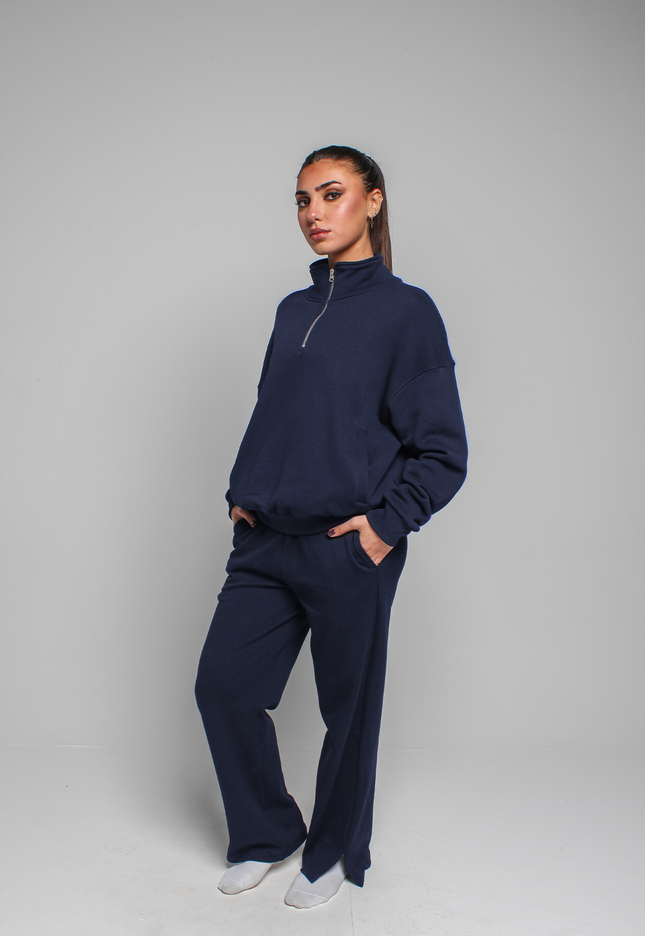 Oversized Zipper Neck Milton™ Sweater