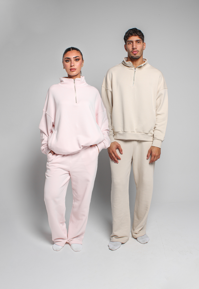 Oversized Zipper Neck Milton™ Sweater