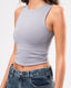 Polyamide Body Cut Crop Top