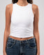 Polyamide Body Cut Crop Top