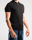 Knitted Quarter Zip Polo T-Shirt