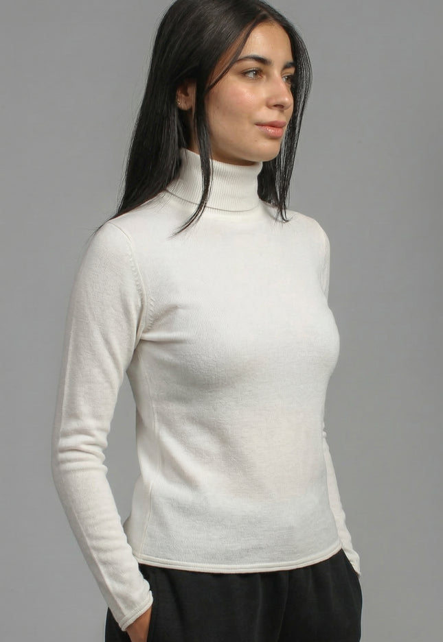 Knitted High Neck Sweater
