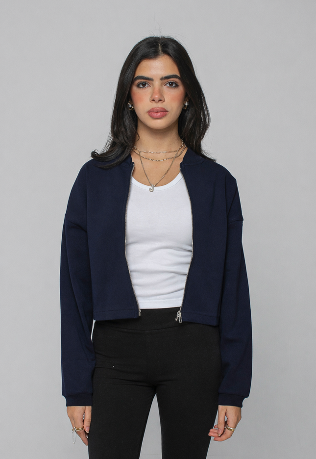 Cropped Scuba™ Baseball Jacket