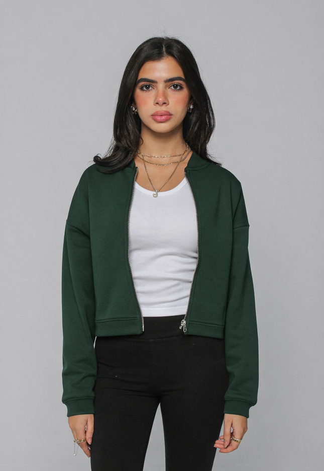 Cropped Scuba™ Baseball Jacket