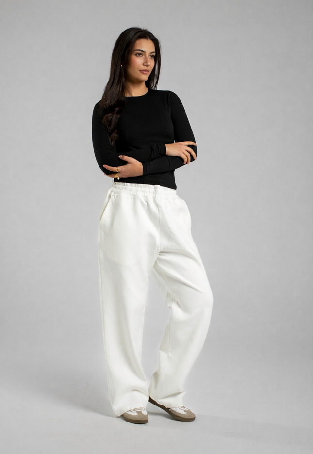 Microfiber Fitted Long Sleeve Top