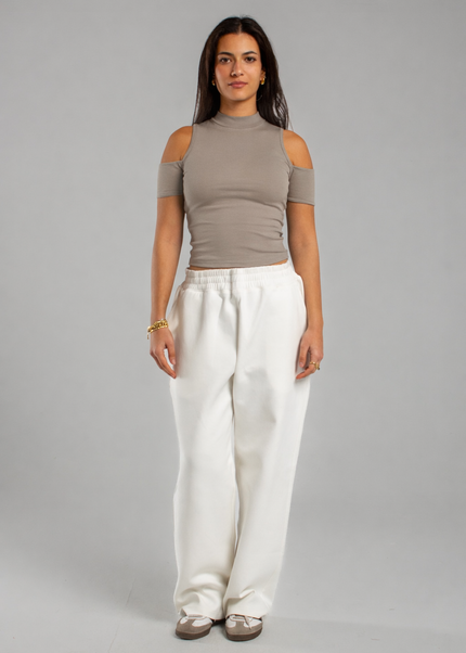 Off Shoulder Neck Top