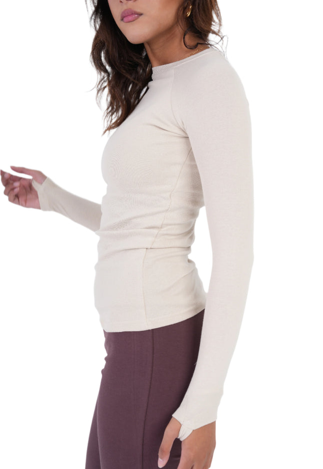 بلوزة بأكمام طويلة - نسائي