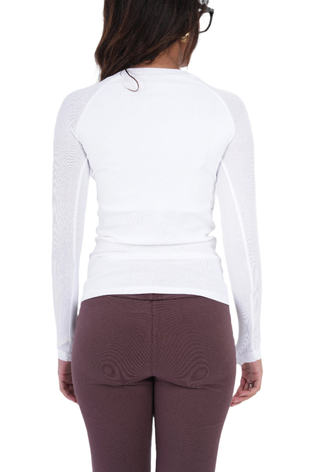 بلوزة بأكمام طويلة - نسائي