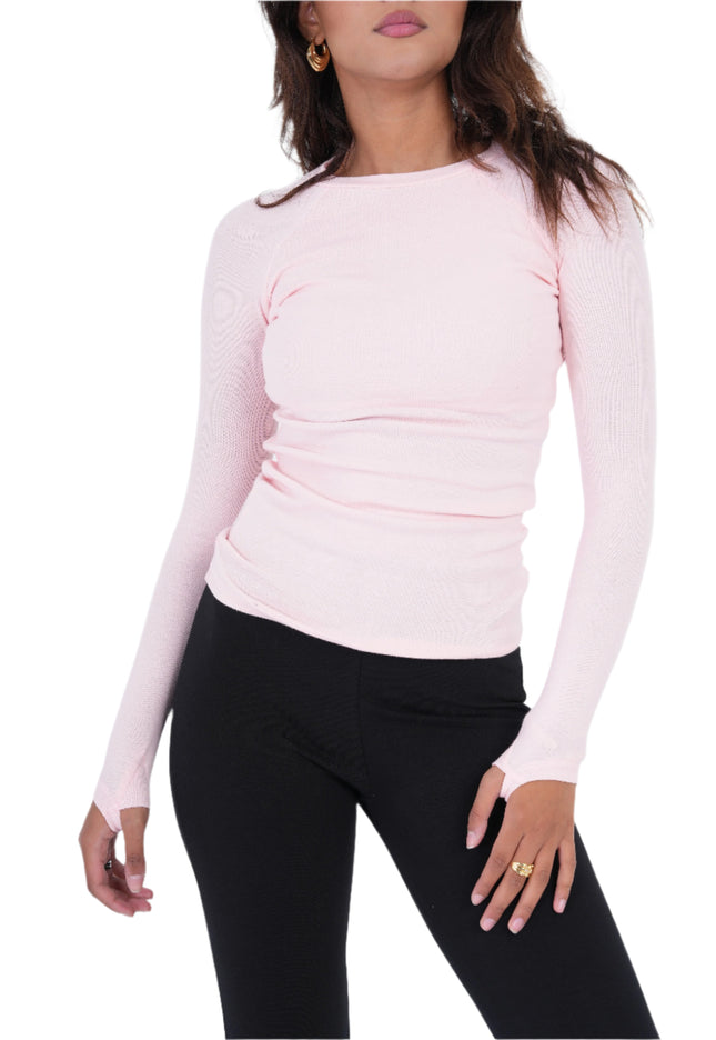 بلوزة بأكمام طويلة - نسائي