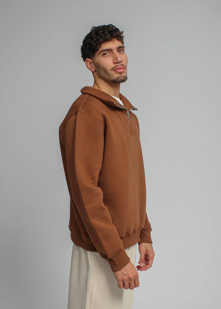 Quarter Zip Brushed Milton™