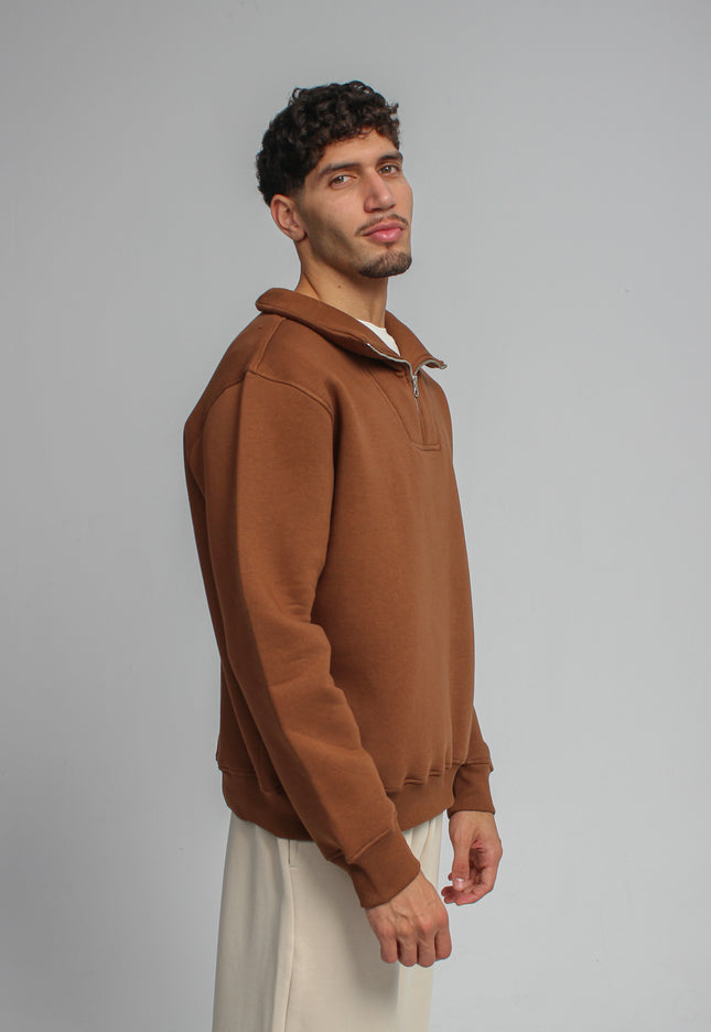 Quarter Zip Brushed Milton™