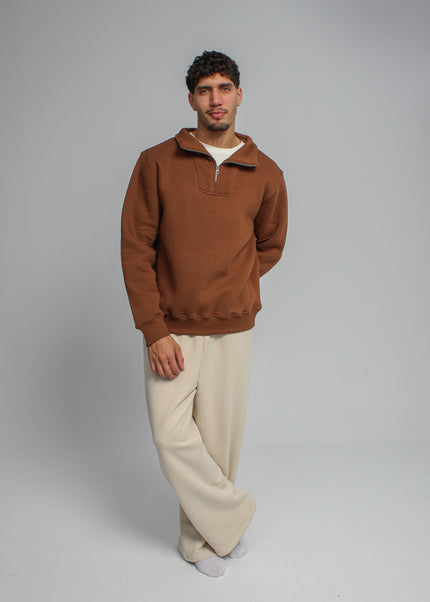 Quarter Zip Brushed Milton™