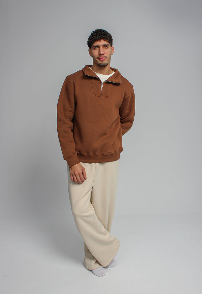 Quarter Zip Brushed Milton™