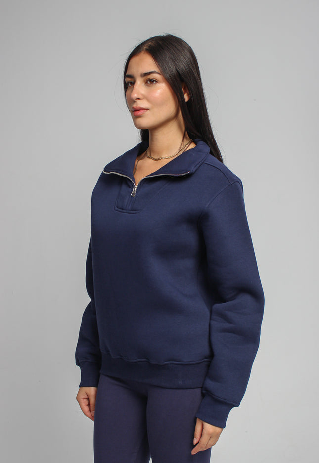 Quarter Zip Brushed Milton™