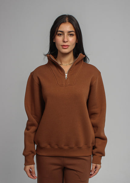 Quarter Zip Brushed Milton™