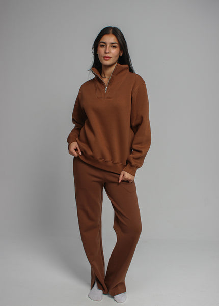 Quarter Zip Brushed Milton™