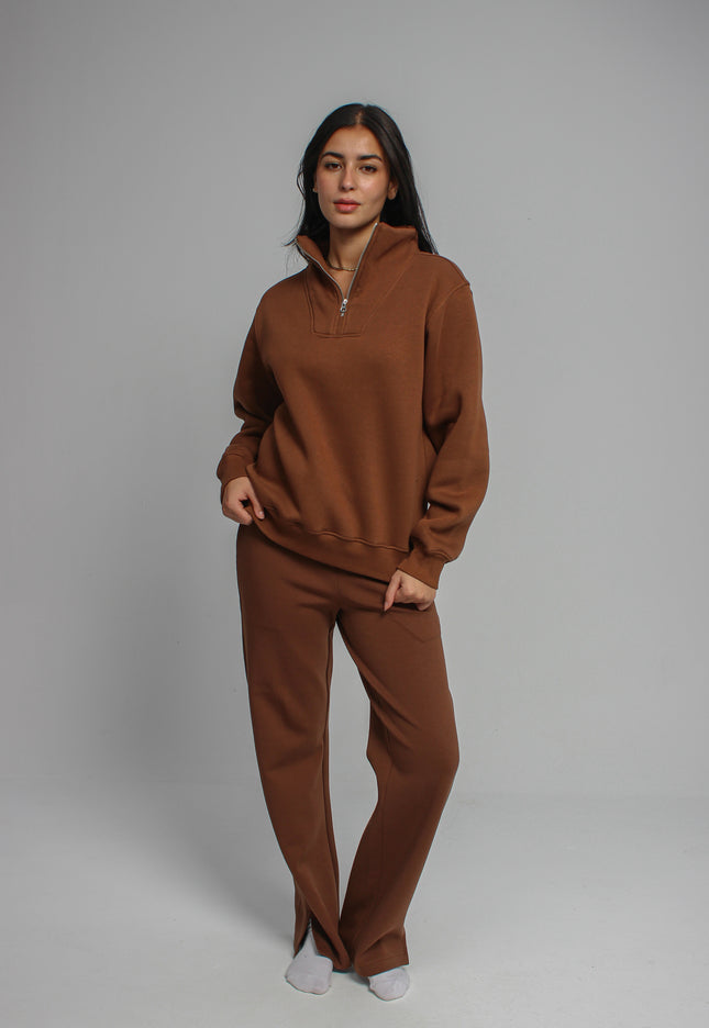 Quarter Zip Brushed Milton™