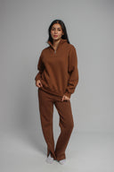 Quarter Zip Brushed Milton™