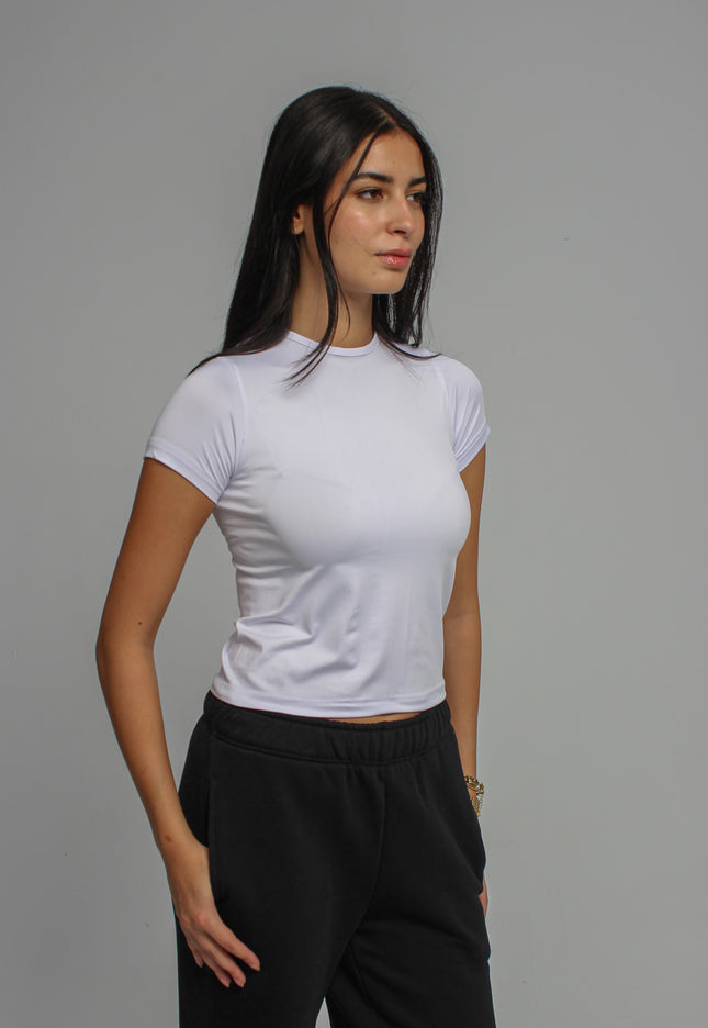 Short Sleeve Contour Top